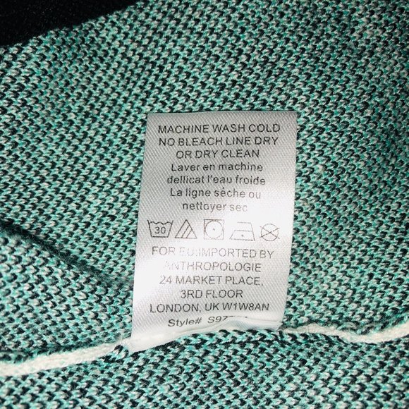 Anthropologie Konrad Joseph Zip Front Primitive Print Cardigan Size XL Print - Picture 11 of 11